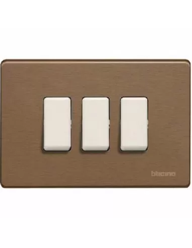 Magic - plate with 3-place bronze screws