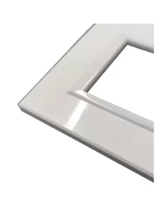 Axolute - Assiette blanche en 3 parties