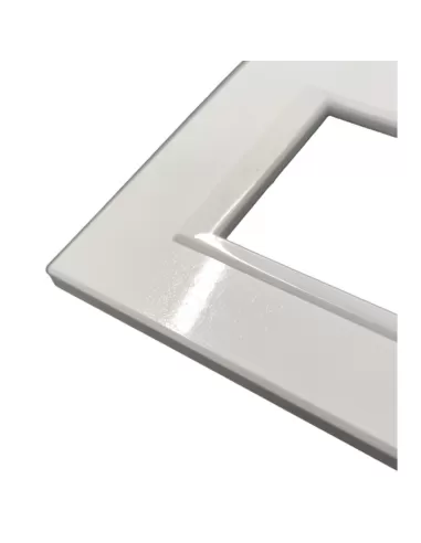 Axolute - Assiette blanche en 3 parties