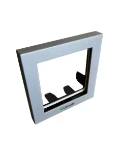Comelit 3311//1s 1-module frame, Ikall series, with silver frame