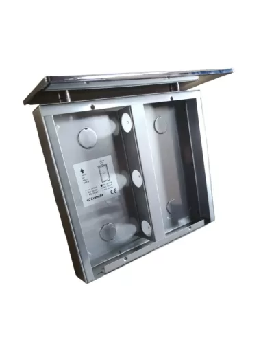 4-module rainproof wall mount case..