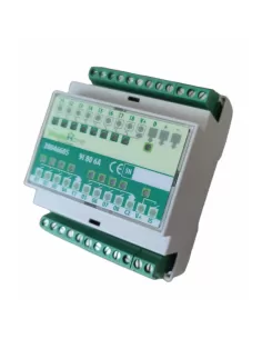 Comelit 20046605 module simplehome 9 entrées 8 sorties 6ème sur din
