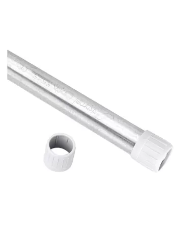 Tête de tige PE-LD pour tube de 32 mm (RAL 703)