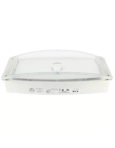 Lampe de secours Eaton I-P65+ L CG-S, optique symétrique, polycarbonate IP65