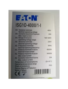 Inversor isg1o-4000/1-i 4000w ip65 fv
