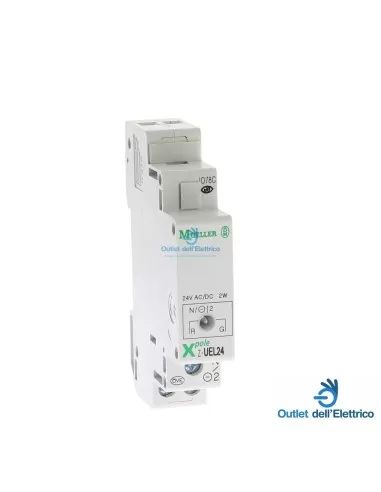 Voyant indicateur Eaton 284924 z-uel24, 1 LED rouge ou verte, 24 V CA