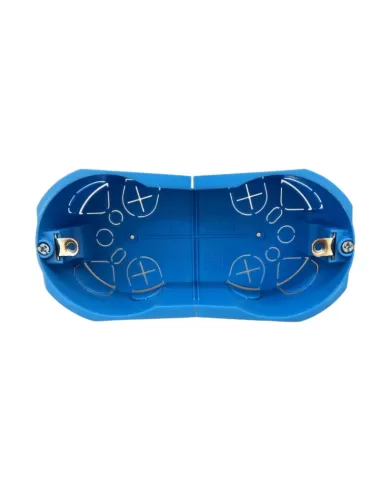 4-way flush-mounting box for plasterboard IP20