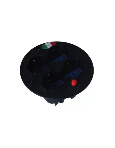 Disco diam.110 c/4 pr.2p+t10/16a+schuk ip20