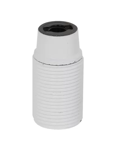 Douille de lampe filetée e/27 ce - bn