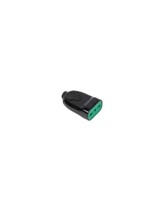 Fanton 81001 presa 2p t 16a bipasso nera