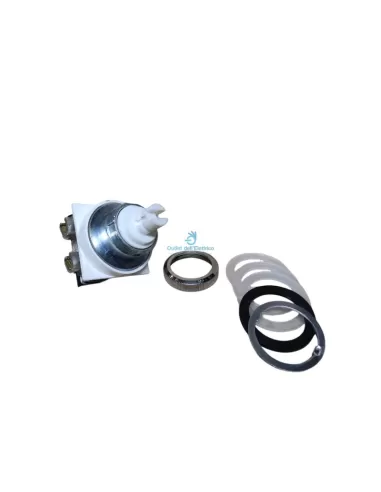 077re01 mushroom push button with rotation release, nc