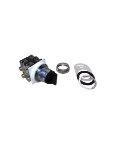 Ge power 180440 077sun22 sélecteur à levier 3 positions fixes 2nc 2na noir