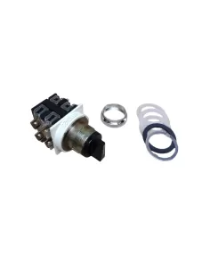 Ge power 180480 077szn22 sélecteur à levier 3 positions fixes 2nc 2na noir