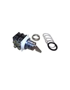 Ge power 180606 077slx22 sélecteur à levier chromé 4 positions fixes 2nc 2na