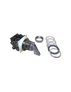Ge power 180623 077slz22 sélecteur à levier chromé 3 positions fixes 2nc 2na