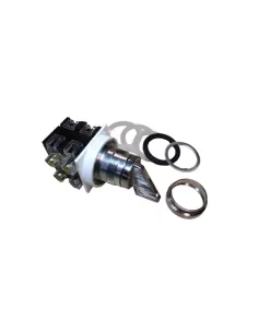 077slz22dc selector palanca cromada 3 posiciones retorno a posición ii