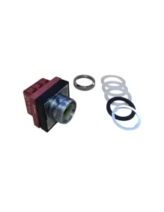 Sélecteur lumineux 3 positions GE Power 181170 077ISB11D0, fixation directe, NC, NA