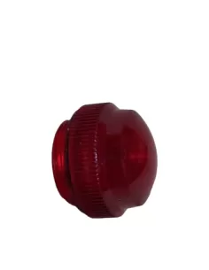 Lampe en plastique rouge 077glr&gemma