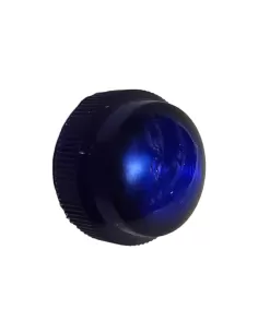Ge power 181406 077glbl gemme en plastique bleu pour voyant d'avertissement