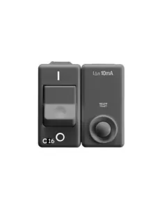 Idmag.1p n c16 idn 10ma 230v 3ka sy/bk