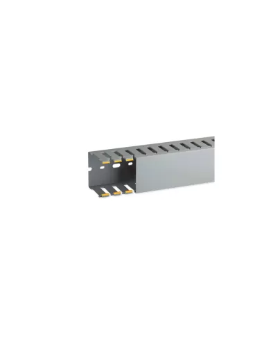 Hager b02569 T1-N Verkabelungskanal 60x60 breite Zähne grau
