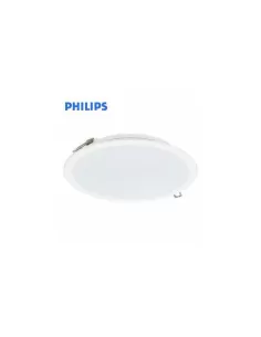 Spot LED encastré rond et extra-plat Signify 38178399, 23 W, 4000 K, 2000 lm, diamètre d'encastrement 200 mm x 80 mm