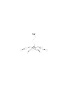 Suspension Rossini 2597-6 en métal chromé 6x60w e27 230v (ampoules non incluses)