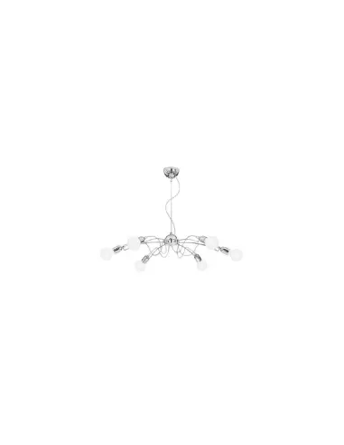 Rossini 2597-6 chrome metal pendant 6x60w e27 230v (without bulbs)