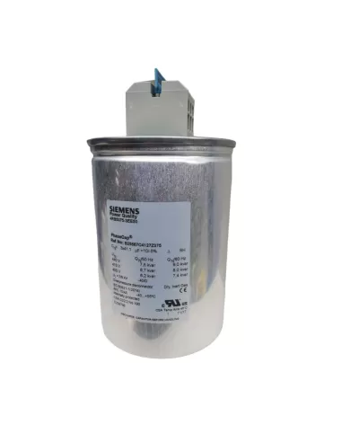 Condensateur trif 7,5 kvar 440 V 50 Hz azote