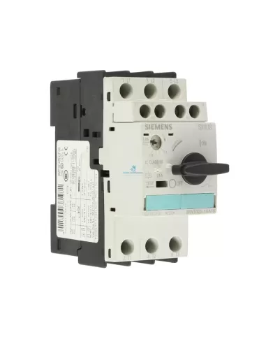 Siemens 3RV10211AA15 Motor protection switch 3x12a s0 1.1/1.6a 100ka 1l+1r