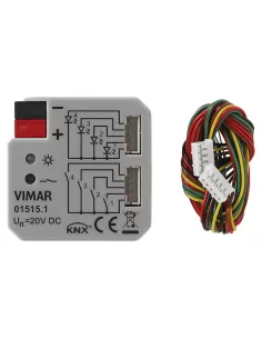 Vimar 01515 Interface 4 entrées/sorties pour LED Knx