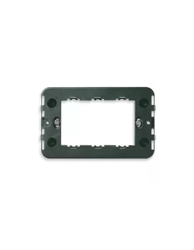 Vimar 08531.S Supporto 3 Moduli Speciali Con Viti Serie 8000