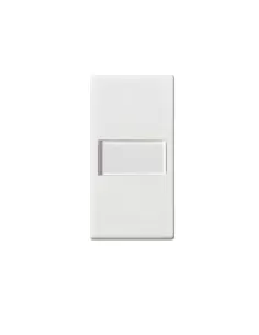Vimar 14029 1-Module Key Cover with White Nameplate