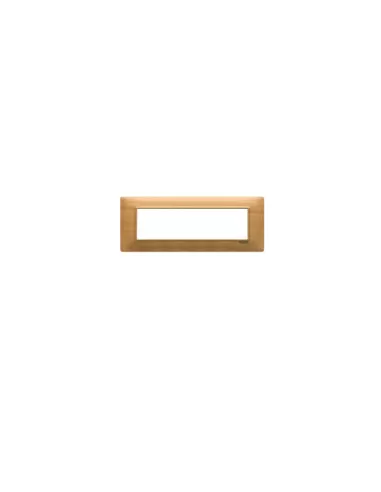 Vimar 14657.63 Plaque 7 modules en bois de cerisier