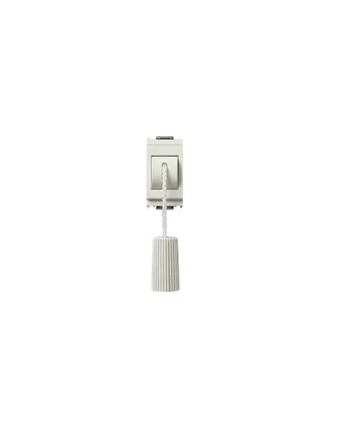 Vimar 16083.B 1P Nc 10A Bouton Tirette Blanc