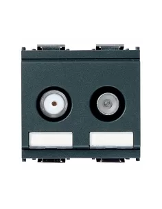 Vimar 20310.05 Direct TV-RD-Sat socket 5Db 2 Eikon outputs
