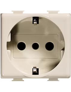 Bticino a5440//3 magic tt matix ivory socket unel type p30