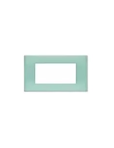 Assiette 4 places Bticino light n4804vp vert opalin
