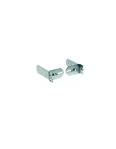 Pair of supports for sheet metal channels