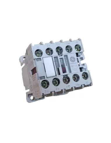 Mini contacteur triphasé 4 kW, 1 vis, 110 V, bif