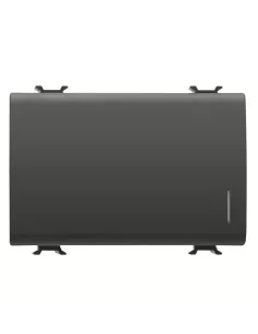 Bouton Gewiss gw12182 3m 1p na 16a ill loc noir