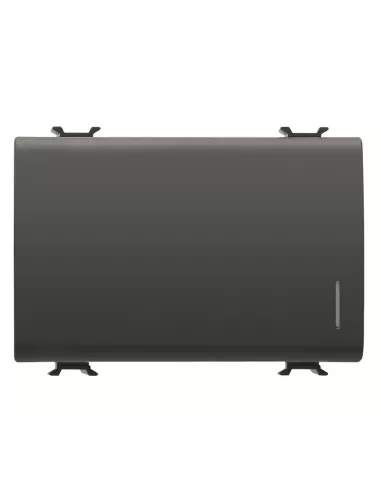 Gewiss gw12182 bouton 3m 1p na 16a ill loc noir