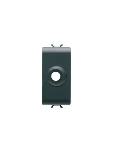 Gewiss gw12196 tapa orificio 1m salida cable negro