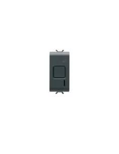Bouton régulateur électronique Gewiss GW12574 1M 55-8 0VA noir