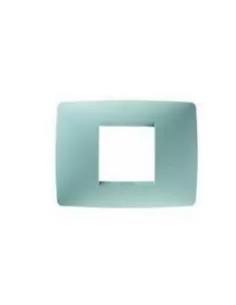 Gewiss gw16103vv plaque de chorus one 3 places vert d'eau