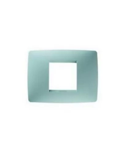 Gewiss gw16103vv plaque de chorus one 3 places vert d'eau