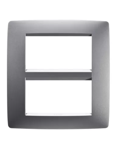 Gewiss gw16108vt plaque un 8p titane