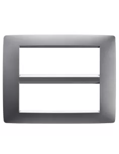 Gewiss gw16112vt plaque un 12p titane