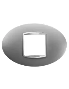 Gewiss gw16302vt plaque art 2p titane
