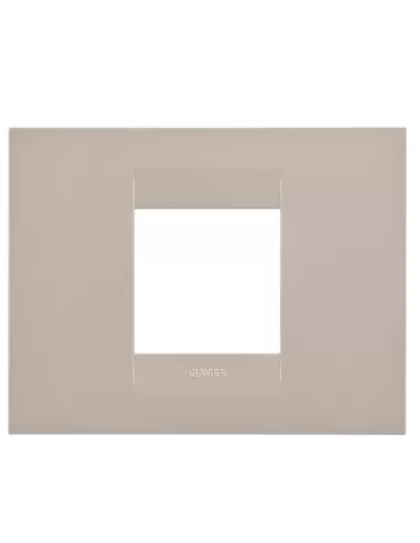 Gewiss gw16402tc plaque géo 2p chanvre